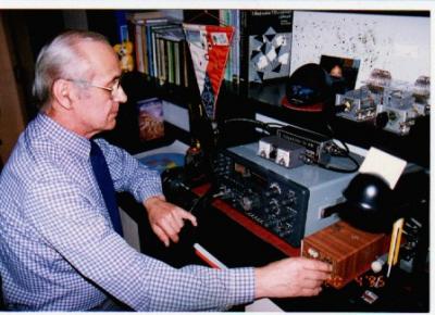 Przy radiostacji.